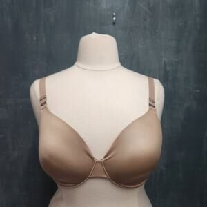 Soma Nadine Beige Smoothing Full Coverage Underwire Bra Size 36D